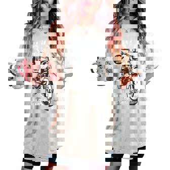 古希祝い バイク好き 車好き 父 男性 女性 クラシックバイク 70歳 I'm Not Old I'm Classic レディースオーバーサイズコンフォートTシャツ - Kawaiitshirt