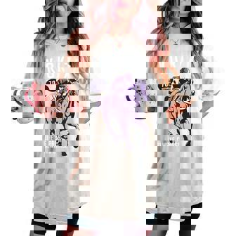 古希祝い 競馬好き うま 馬好き 父 母 男性 女性 70歳お祝い Life's Race Always Chase レディースオーバーサイズコンフォートTシャツ - Kawaiitshirt