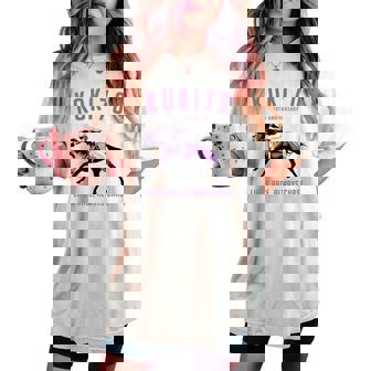 古希祝い 競馬好き うま 馬好き 父 母 男性 女性 70歳お祝い Life's Race Always Chase 長袖tシャツ レディースオーバーサイズコンフォートTシャツ - Kawaiitshirt