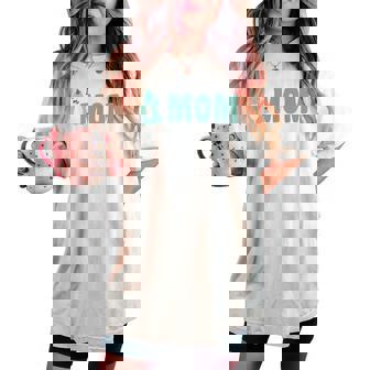 恐竜 かわいい 恐竜好き 家族 お揃い 親子ペア 親子コーデ 家族写真 お母さん 母 はは ママ I'm Mom レディースオーバーサイズコンフォートTシャツ - Kawaiitshirt