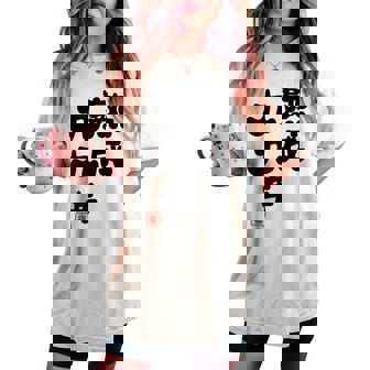 白寿祝い 健康長寿 熟成99年 男性 女性 99歳白寿（はくじゅ）お祝い おもしろプレゼント レディースオーバーサイズコンフォートTシャツ - Kawaiitshirt