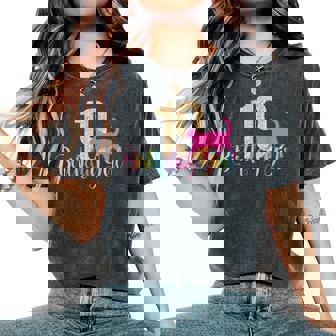 19E Anniversaire Fille Chat Fête Arc-En-Ciel Dix-Neuf 19 Ans Dortoir T-shirt oversize confortable pour femme - Cadeauxyz