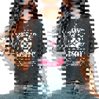 1St Time Mom Est 2025 New First Mommy Women's Oversized Comfort T-Shirt | Mazezy