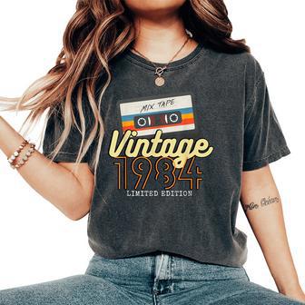 41 Cumpleaños Hombre 41 Años Decoración 1984 Divertido Camiseta extragrande cómoda para mujer - Regaloses