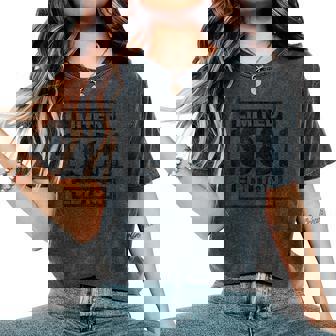 44 Cumpleaños Hombres 44 Años Retro Es Nacidos En 1981 Camiseta extragrande cómoda para mujer - Regaloses