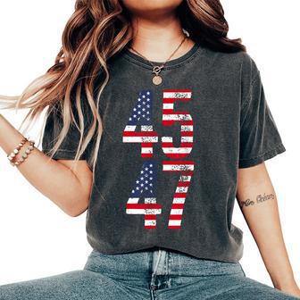 45Th And 47Th Us President Women Women's Oversized Comfort T-Shirt - Thegiftio UK