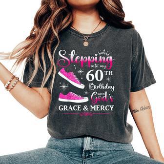 60Th Birthday Sixty 60 Years Old Bday Party Bd Women's Oversized Comfort T-Shirt - Thegiftio UK