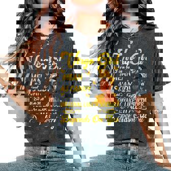 African American Birthday Black Virgo Girl Women's Oversized Comfort T-Shirt | Seseable UK