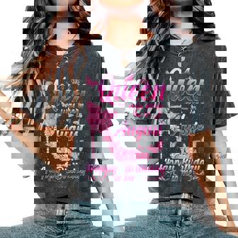 August Is My Birthday Queen The Whole Month Girl Women's Oversized Comfort T-Shirt | Mazezy