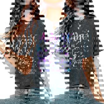 August Is My Birthday Yes The Whole Month Butterfly Bdaygirl Women's Oversized Comfort T-Shirt - Thegiftio