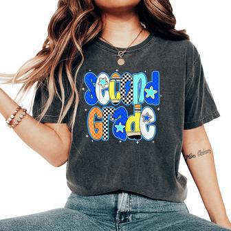 Back To School Hello Second Grade Team 2Nd Grade Boy Girl Women's Oversized Comfort T-Shirt - Thegiftio UK