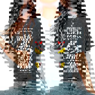 Baseball Mom And Softball Mom Proud Softball Baseball Mom Women's Oversized Comfort T-Shirt - Monsterry