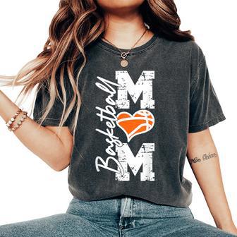 Basketball Mom Mom Game Day Women's Oversized Comfort T-Shirt - Thegiftio UK