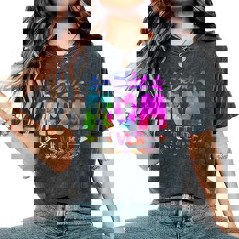 Best Mom Ever Tie Dye For Mother's Day Mom Mommy Mama Women's Oversized Comfort T-Shirt - Monsterry