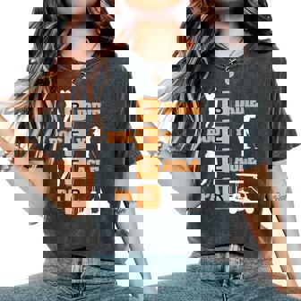 Birdie Bogey Eagle Par Beer ゴルフボール 面白いゴルファー レディースオーバーサイズコンフォートTシャツ - Kawaiitshirt