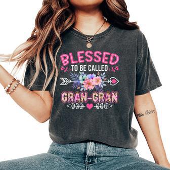 Blessed To Be Called Gran-Gran Mother's Day Women's Oversized Comfort T-Shirt - Thegiftio UK