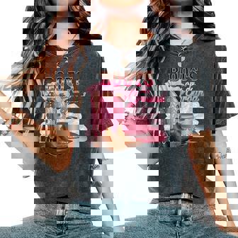 Boots On The Ground Boot Cowboy Western Cowgirl Women Women's Oversized Comfort T-Shirt - Thegiftio UK