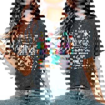 Born To Yap Forced To Chart Vintage Nurses Women Women's Oversized Comfort T-Shirt | Seseable UK