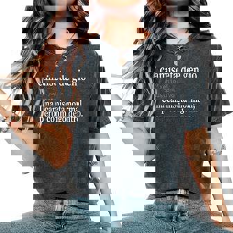 Broma Del Genio Genius Definición Intelligent Brainy Camiseta extragrande cómoda para mujer - Regaloses