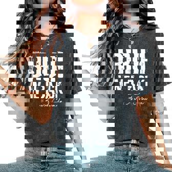 Bruh We Back 3Rd Grade Back To School First Day Of School Women's Oversized Comfort T-Shirt | Mazezy