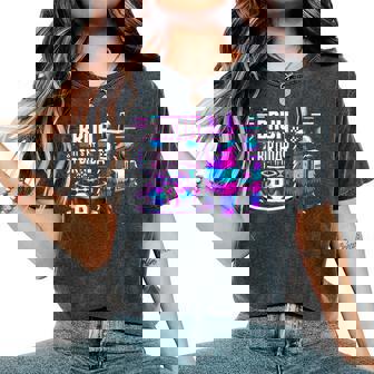 Bruh Its My 8Th Birthday Llama Pinata Boy Girl Party Bday Women's Oversized Comfort T-Shirt - Thegiftio