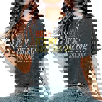 Bruh Its My Last Day Of 3Rd Grade Last Day Of School Teacher Women's Oversized Comfort T-Shirt - Thegiftio
