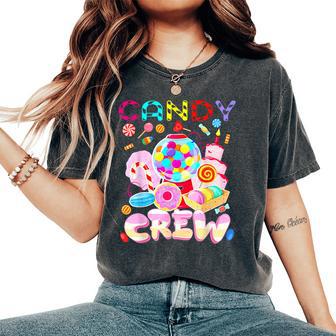 Candy Land Candy Crew Party Halloween Costumes Adult Women Women's Oversized Comfort T-Shirt - Thegiftio UK