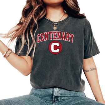 Centenary College Athletics Arch Vintage Women Women's Oversized Comfort T-Shirt - Thegiftio UK