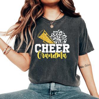 Cheer Grandma Hearts Cheerleading Grandmother Women's Oversized Comfort T-Shirt - Thegiftio UK