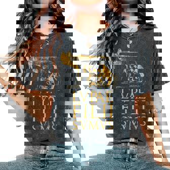 Cita Del Imperio Romano De Roma Antiguo Lobo Romano Camiseta extragrande cómoda para mujer - Regaloses
