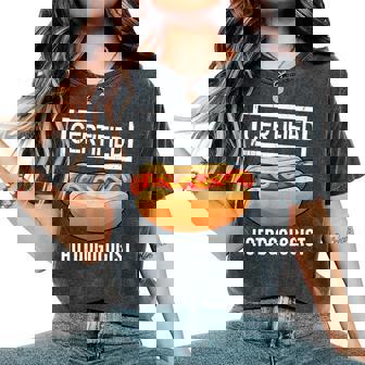 Cool Hotdog Outfit For Adult Hotdog Hot Dog Lover Women's Oversized Comfort T-Shirt - Thegiftio