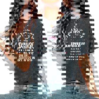 Copine Humour Cadeau Personnalisé Prénom Dominique T-shirt oversize confortable pour femme - Cadeauxyz