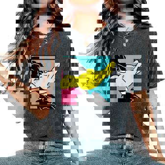 Daffy Duck レディースオーバーサイズコンフォートTシャツ - Kawaiitshirt