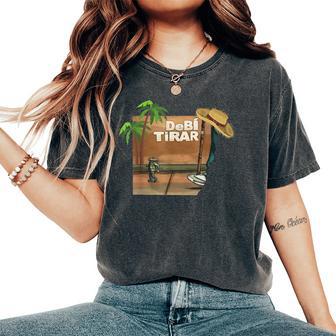Debi Frog Tirar Mas Fotos Retro 2025 For Women Women's Oversized Comfort T-Shirt - Thegiftio UK