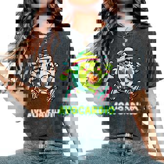 Divertido Aguacate Para Correr Fitness Ejercicio Cardio Regalo Para Hombres Y Es Camiseta extragrande cómoda para mujer - Regaloses