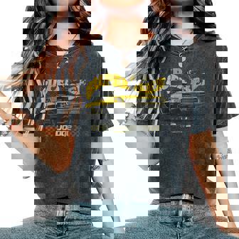 Dodge Vintage Super Bee Officially Licensed Women's Oversized Comfort T-Shirt - Monsterry