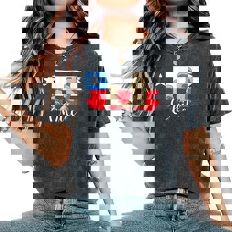 Drapeau Du Chili Du Chili Pour S Et Enfants T-shirt oversize confortable pour femme - Cadeauxyz