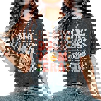 In My Duck Mom Era Duck Mom Lover Mother's Day Women's Oversized Comfort T-Shirt - Monsterry