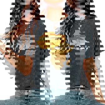 Elefantes Del Continente Africano Para Hombres Es Y Niños Camiseta extragrande cómoda para mujer - Regaloses