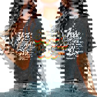 Fait Les Années 90 Groovy Retrointage 80S Thème Classique Années 90 T-shirt oversize confortable pour femme - Cadeauxyz