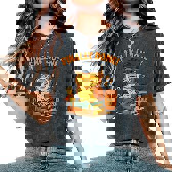 Finally Done Owl Grad 2025 デコレーション レディースオーバーサイズコンフォートTシャツ - Kawaiitshirt