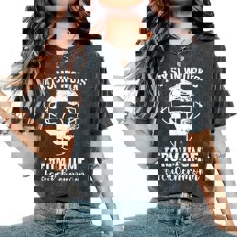 Baseball Catcher Mom Of A Baseball Catcher Mother Women's Oversized Comfort T-Shirt | Mazezy