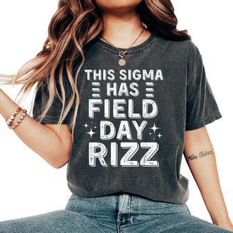 Field Day Listen Up Rizzlers Field Day 5Th Grade Women's Oversized Comfort T-Shirt - Thegiftio UK