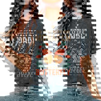 We Only Need One Monarch And It's A Butterfly Floral Women's Oversized Comfort T-Shirt - Thegiftio