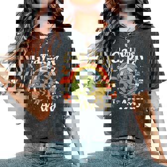 Gay The Pray Away Rainbow Meme Frogs Lgbt Pride Lgbtq Women's Oversized Comfort T-Shirt - Monsterry