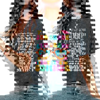 Goodbye 3Rd Grade Graduation To 4Th Grade But First Summer Women's Oversized Comfort T-Shirt | Mazezy