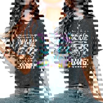 Goodbye 3Rd Grade Hello Summer Third Grade Last Day School Women's Oversized Comfort T-Shirt | Mazezy