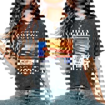 I Got That Dog In Me、 Hot Dog Meme レディースオーバーサイズコンフォートTシャツ - Kawaiitshirt