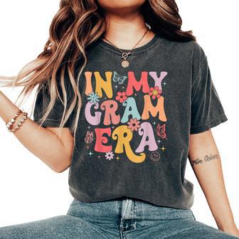 In My Gram Era Groovy Retro Butterfly Women Women's Oversized Comfort T-Shirt - Thegiftio UK