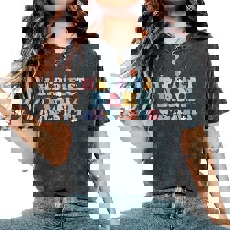Happiest Nana On Earth Mother's Day Matching Family Trip Women's Oversized Comfort T-Shirt - Thegiftio UK